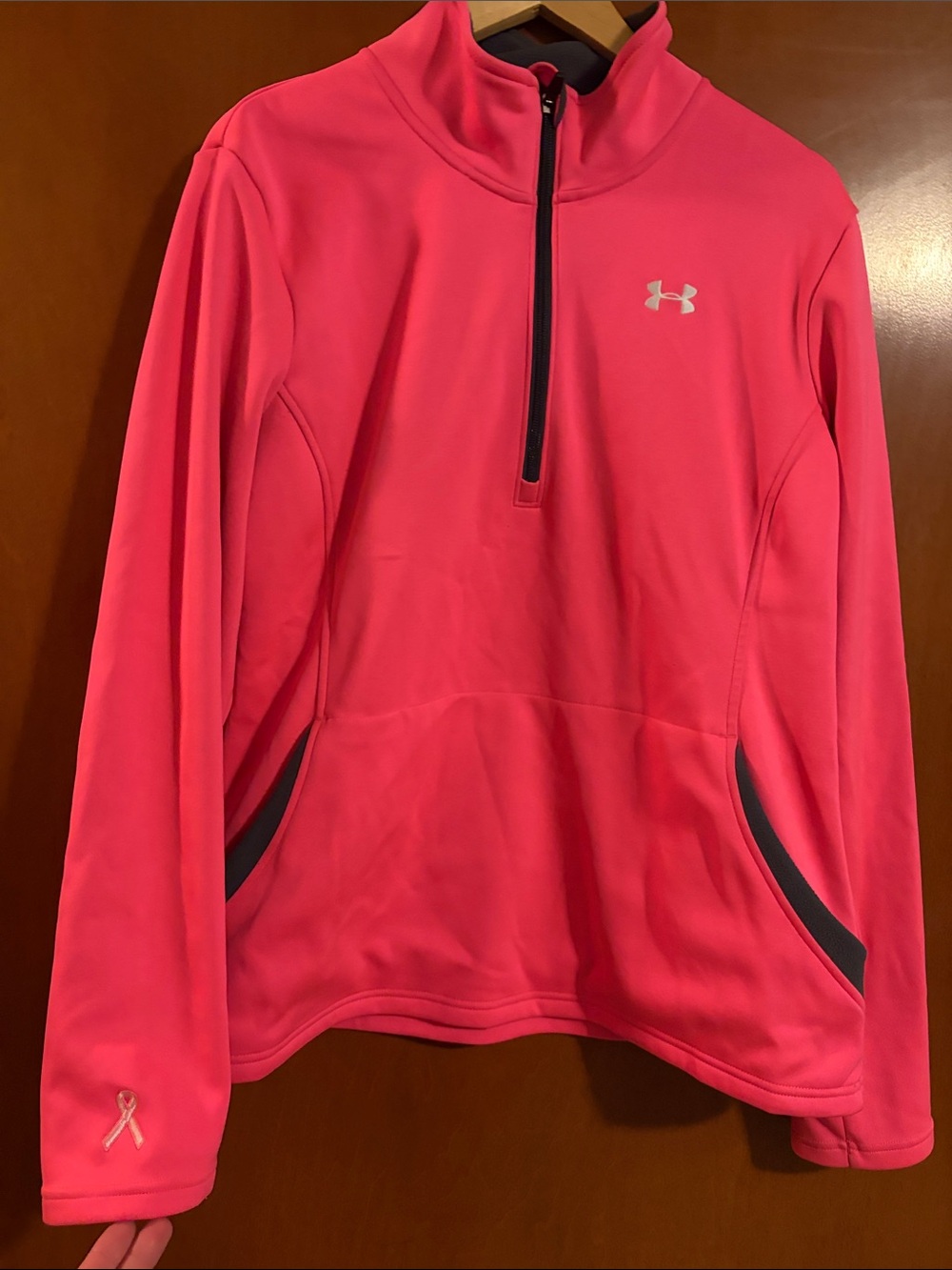 Under Armour Hot Pink Half-Zip Pullover